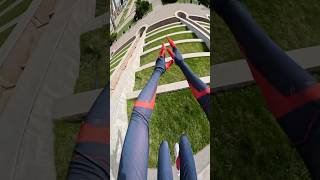 Parkour Spiderman😱#shorts