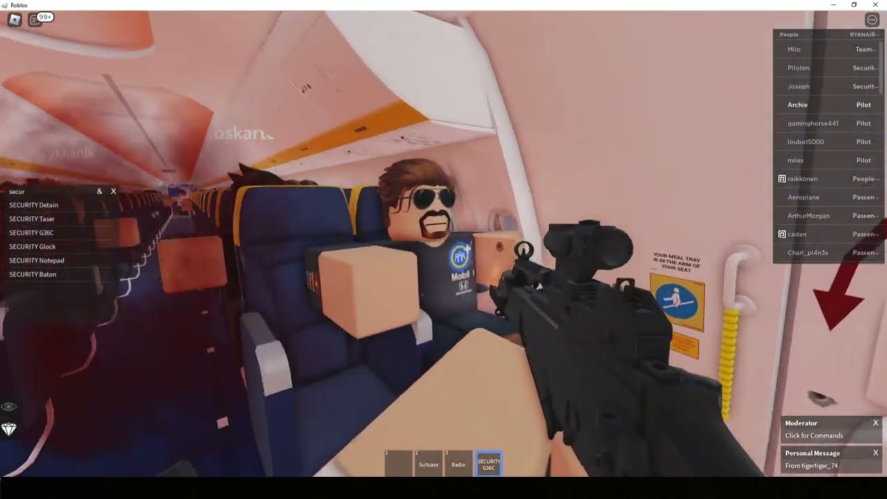 POV: Ryanair TM - ROBLOXS MOST "REALISTIC" AIRLINE GETS HIJACKED