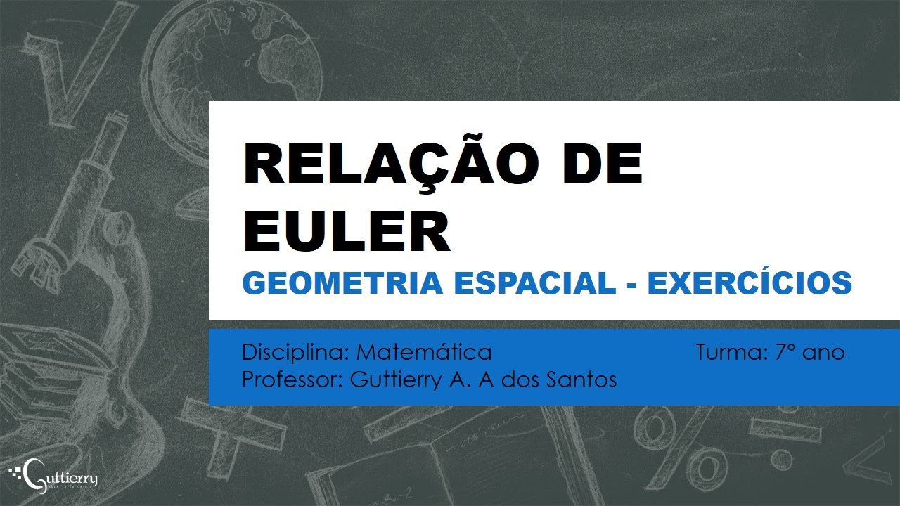 Rela o De Euler Matem tica 7 Ano Exerc cios YouTube Rela O De Euler Matem Tica 7 Ano Exerc Cios Youtube