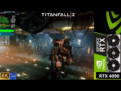 Titanfall 2 Very High Settings 8K | RTX 4090 | i9 13900K 6GHz
