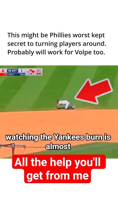 Fixing the Yankees Volpe Problem #baseball - YouTube