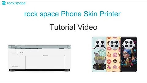 How to Use a rock space Phone Skin Printer