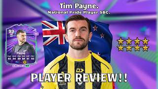 🔥⭐ 93 Rated Tim Payne Player Review! National Pride Player SBC.!⭐🔥. FC 26 Ultimate Team.