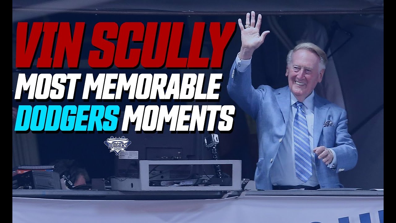 Vin Scully's Most Memorable Dodgers Moments, Iconic Calls 