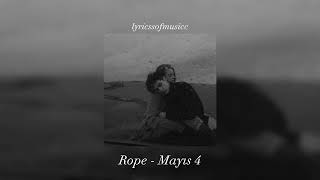 Rope - Mayıs 4 #rope Resimi