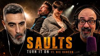 REACTING to SAULTS - Turn It On ft. Nic Hanson | FUNK ROCK MASTERPIECE | Rock and Reactions