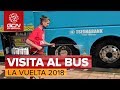 Visita al Bus del Astana Pro Team | Vuelta a España 2018