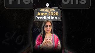 All Mulank June 2026 predictions #numberstarrashmi #numerology