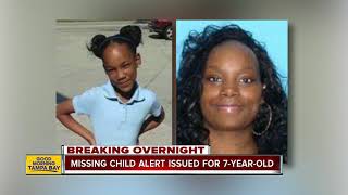 Missing Child Alert issued for 7-year-old Florida girl