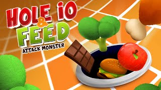 Hole io & Feed: Attack Monster Gameplay Android screenshot 3