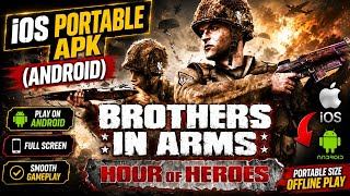 Brothers In Arms: Hour of Heroes (iOS Portable apk) Android Gameplay offline  screenshot 1