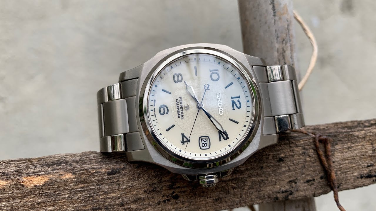 Watches of GaCTM5 - trên tay đồng hồ Seiko Brightz SAGM007 Perpetual  Calendar ( HAQ 8F32) - YouTube
