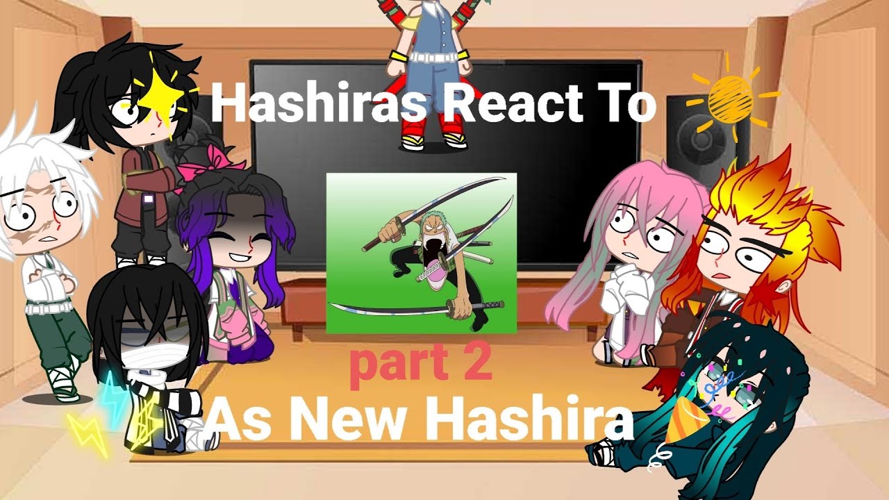 Hashira React To Zoro As New Hashira || Part 2/2 || No Repost