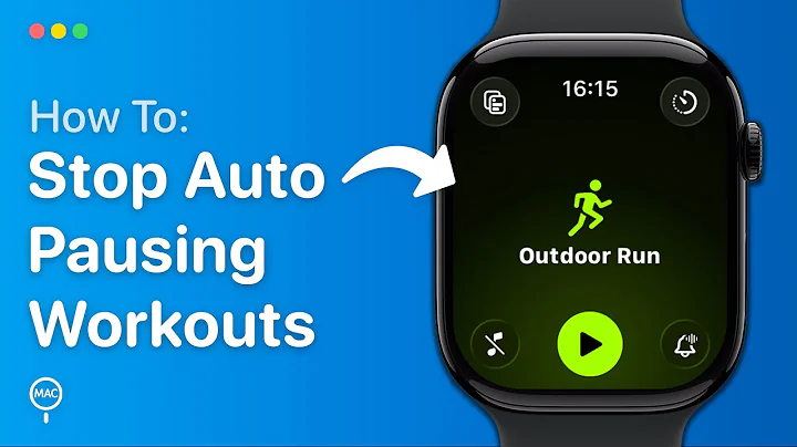 How To Stop Apple Watch Auto Pausing Workout | Easy Guide