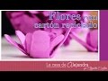 Fáciles y lindas flores con cartón reciclado DIY Alejandra Coghlan