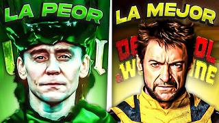 Las 15 PELICULAS y SERIES de Marvel de PEOR a MEJOR (Fase 5)