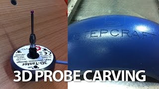 3D Probe   02   Mapping a toolpath to a irregular surface