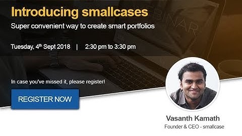 Introducing smallcase   A smart way to create portfolios