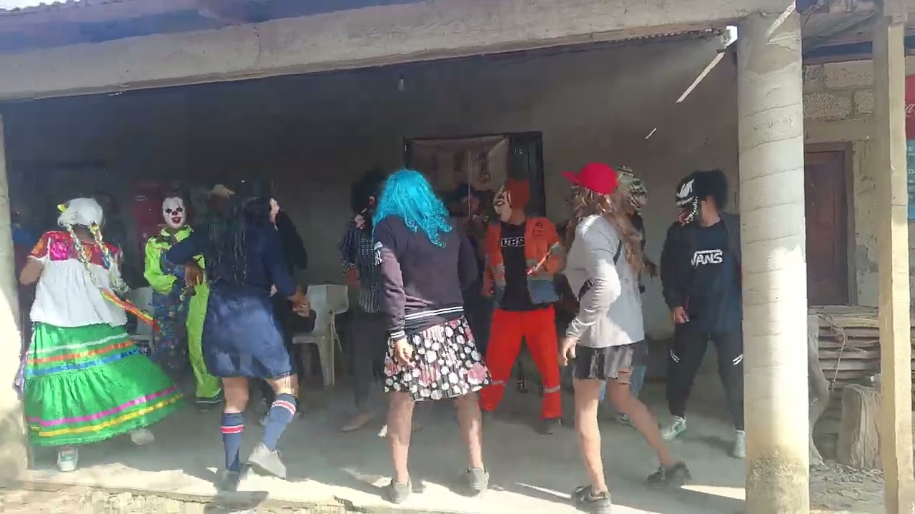 Comparza alaxtitla haciendo presencia en cuatecumetl 👺👹#carnaval2026 #tradiciones #baile 