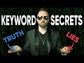 Keyword research secrets... here's what I do