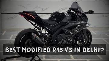 BEST MODIFIED R15 v3 in India (North) ? PROJECT SHADOW