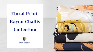 Floral Rayon Challis Collection |.Core Fabrics screenshot 5