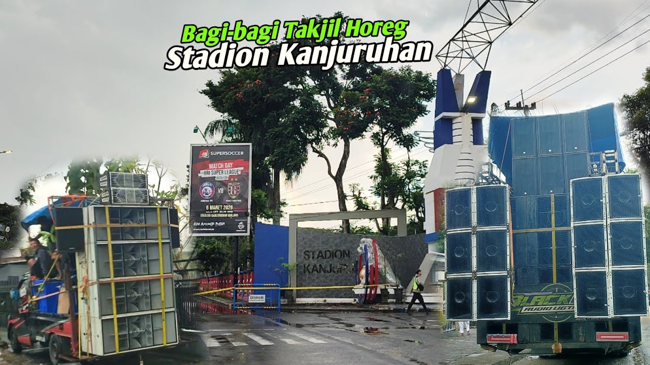 BLACKBAN DKK🔥Bagi-bagi Takjil Di Stadion Kanjuruhan Jelang Arema Vs Bali United 🔥🔥🔥