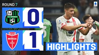 Sassuolo-Monza 0-1 | Colombo seals away win for Monza: Goal & Highlights | Serie A 2023/24