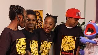 Interview with the Kids of Disney&#39;s The Lion King