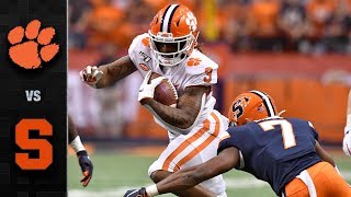 Clemson vs. Syracuse Football Highlights (2019)