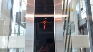 Amazing Glass Kone EcoDisc Elevators With D40 Fixtures at Mall of Istanbul