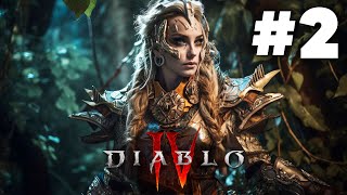 DIABLO 4 Gameplay Walkthrough Part 2 - Upgrades (Full Game)