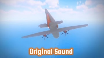 Skyward Airways Flight 102 - Crash Animation (Original Sound)