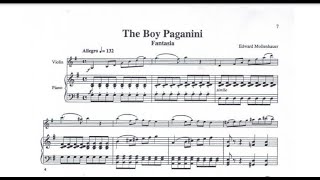 Mollenhauer Boy Paganini Fantasia piano part