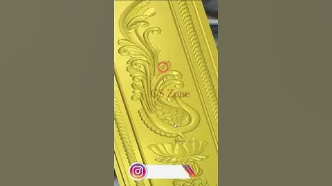 Best 3D Door Design made by@gszone_cnc_solution  #gszone #artcam #design #doordesign #cncrouter #cnc