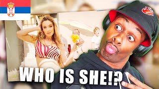 WHO IS SHE!?!?!?! AMERICAN REACTS TO SERBIAN MUSIC | TEA TAIROVIC   HAJDE (OFFICIAL VIDE0) 2021