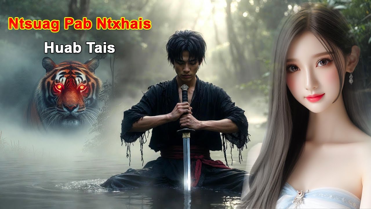 ntsuag pab ntxhais huab tais Hmong Storieds 苗族的故事