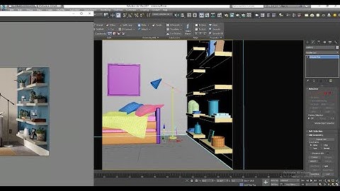 3DsMax Tutorials, Learn 3D Modeling a Modern Stylish Interior from Scratch in 3dsmax ( Part 5)