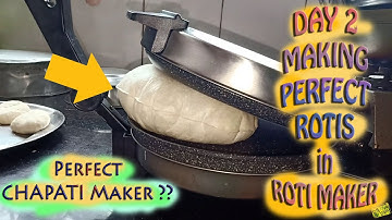 Making Perfect Chapatis in Prestige PRM 5.0 Roti Maker