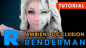 How to render Ambient Occlusion in Renderman - Maya | Lazy Tutorials with Renderman | Hari Krishnan