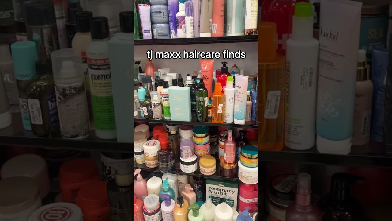 tj maxx haircare finds!