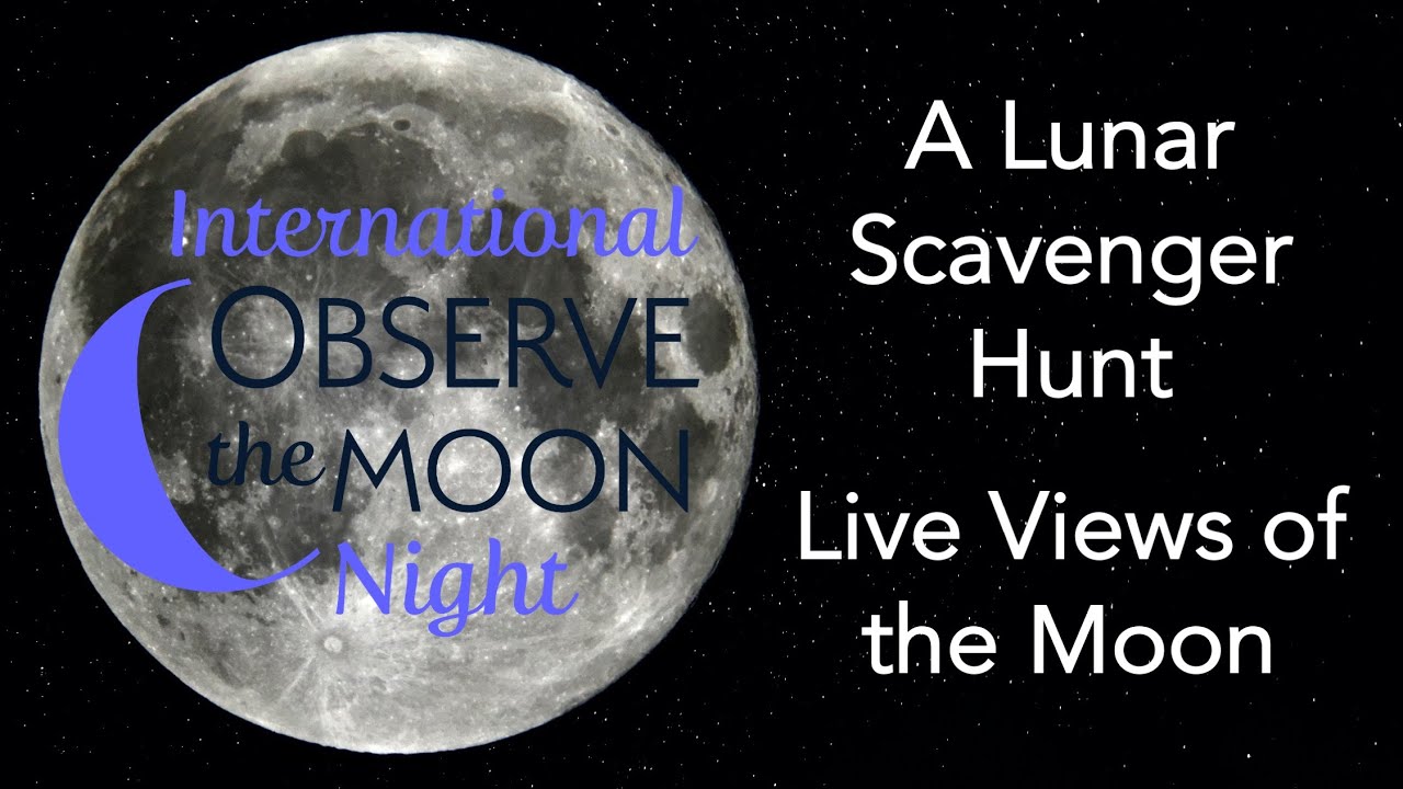 International Observe the Moon Night 2020 at Kopernik Live Telescope