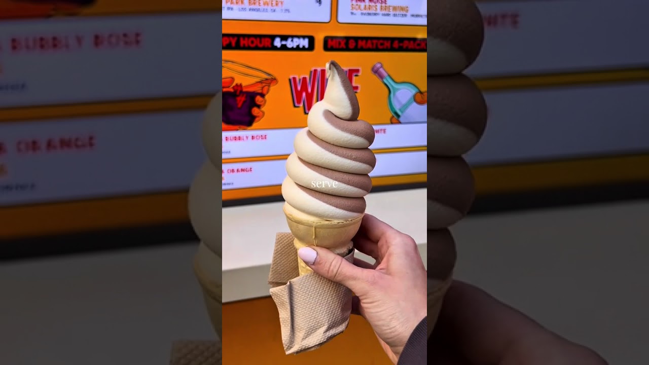 Heavy Handed, Santa Monica, Los Angeles CA The soft serve at... #Shorts #savedyouaplace