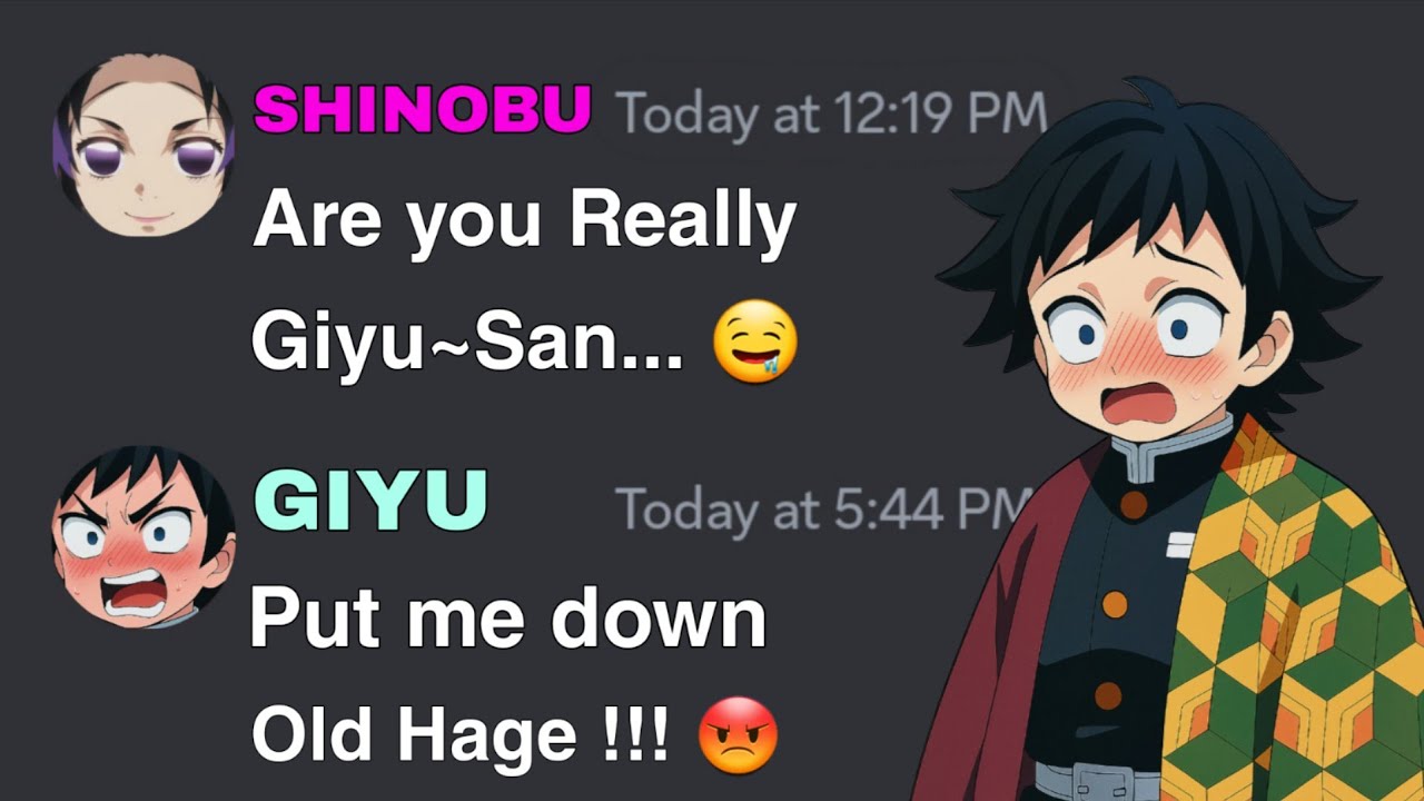 If Giyu Turned into a Baby | Demon Slayer discord server