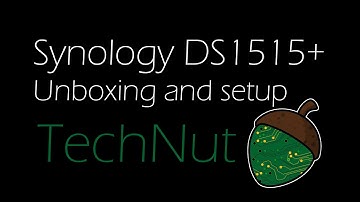 30 TB NAS - Synology DS1515+ - Unboxing and setup