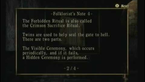 Project Zero 2: Chapter 3 ~ The Repentance (Part 3/3)