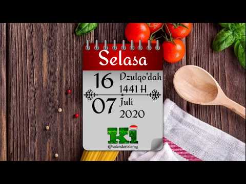 Selasa, 16 Dzulqo'dah 1441 H / 7 Juli 2020