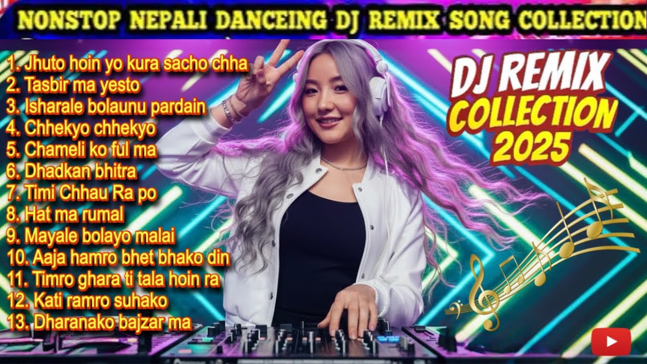 Nonstop New Nepali Dj Remix Collection | Evergreen Nepali Remix Collection 2025 | Nepali Hit Song 