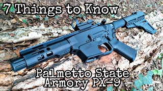 7 Things to Know: PSA PX-9 | Gen 4 AR-9 4' Pistol