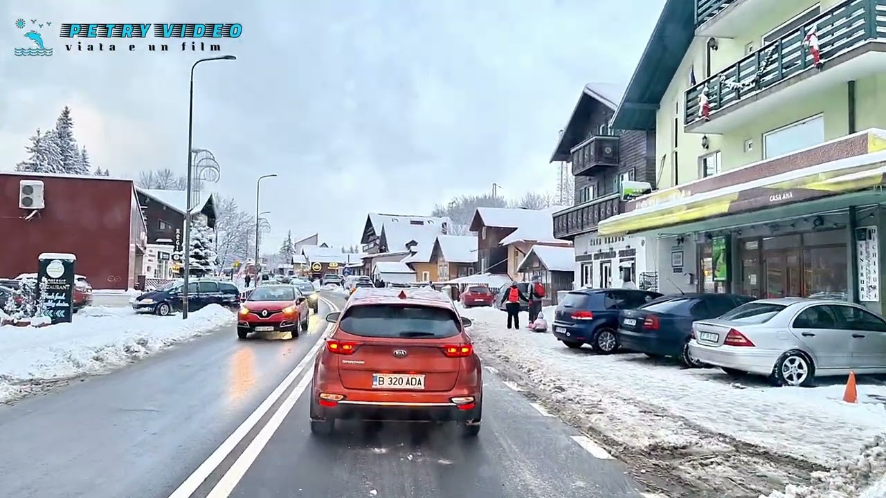 Курорт Предял зимой: откройте для себя невероятные фотографии дорожного движения